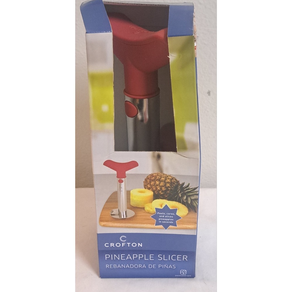 Crofton Pineapple Slicer Stainless Steel Corer Peeler Cutter Dishwasher Safe NEW